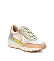 Carmela Collection Women's Leather Casual Sneakers By Xti