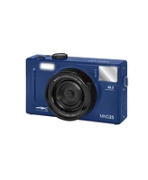 Minolta Minolta MND25 Digital Camera, 48 Mp Autofocus, 4K Ultra Hd Camera with Selfie Mirror & 32GB Sd Card, Blue, Bundle with Slinger Camera Bag