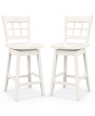 Counter Height Bar Stools Set of 2 Stylish & Comfortable Chairs for Kitchen or Home
