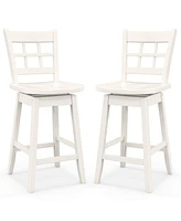 Counter Height Bar Stools Set of 2 Stylish & Comfortable Chairs for Kitchen or Home
