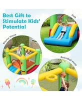 Inflatable Kids Bounce House Fun & Durable Blow-Up Bouncer for Outdoor Play