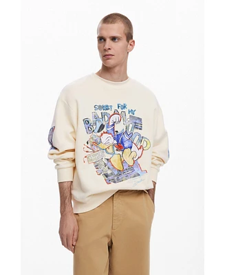 Desigual Men's Donald Bad Mood sweatshirt