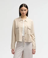 Nvlt Women s Double Pocket Shacket