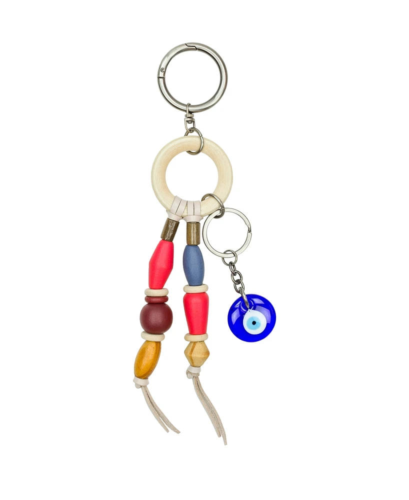 Patricia Nash Wooden Bead Bag Charm