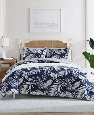 Nautica Marina Leaf Reversible -Pc. Comforter Set