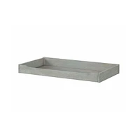 Westwood Design Vivian Modern Style Wood Changing Tray in Dawn Gray