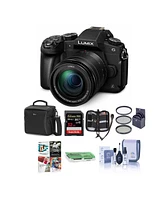 Panasonic Nikon Lumix Dmc-G85 Mirrorless Camera with 12-60mm F/3.5-5.6 Lumix G Vario Power Ois Lens, Black