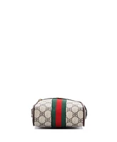 Pre-Owned Balenciaga Mini x Gucci The Hacker Project Zip Messenger Bag Bb Coated Canvas