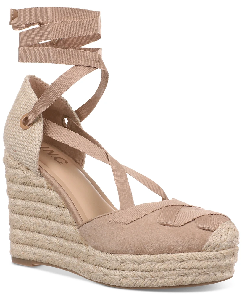 I.n.c. International Concepts Women's Merryy Espadrille Wedge Sandals, Exclusively at Macy's