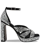 Wild Pair Lydiaa Embellished Platform Dress Sandals, Exclusively at Macy's