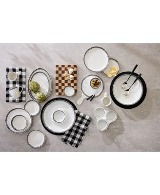Mackenzie Childs Courtly Check Everyday Dinnerware Serveware