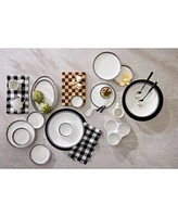 Mackenzie Childs Courtly Check Everyday Dinnerware Serveware
