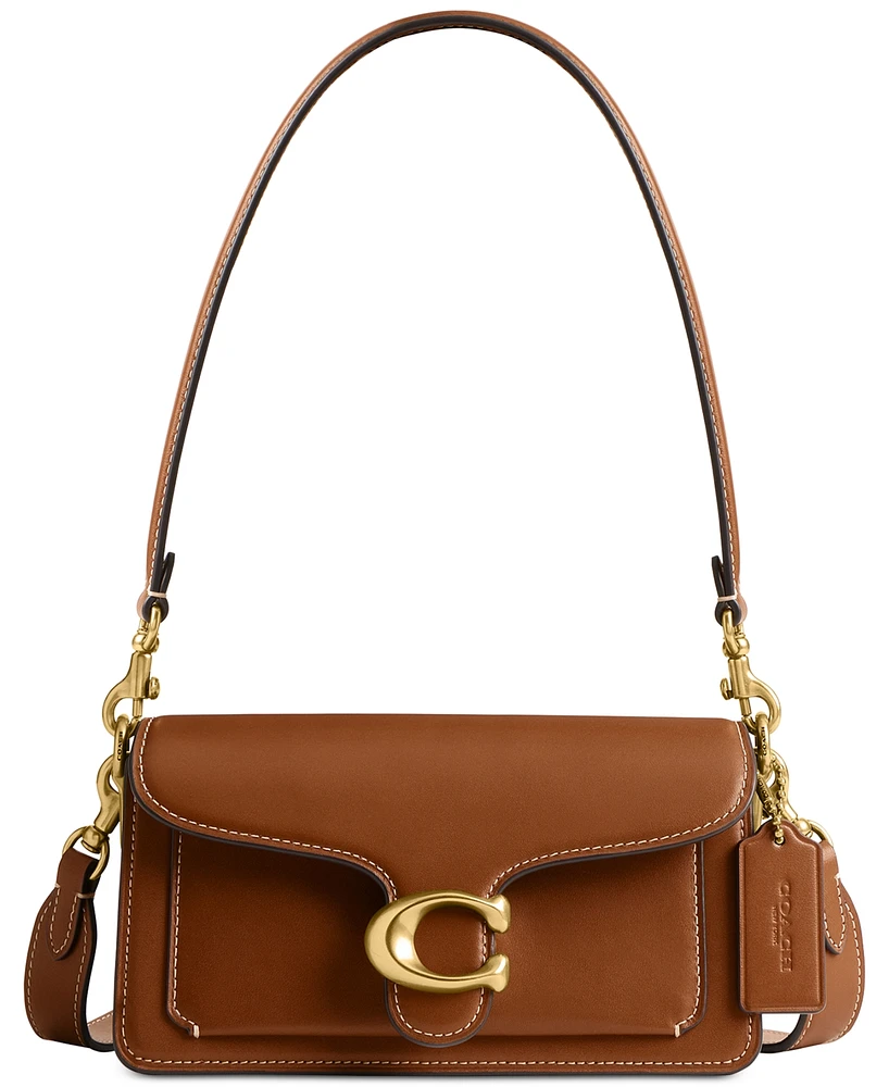 Coach Tabby Leather Shoulder Bag 20