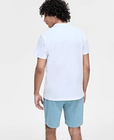 Guess Men's Floral Logo T-Shirt