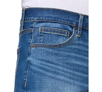 Lazer Men's Arden Slim-Fit Stretch 9-1/2" Denim Shorts