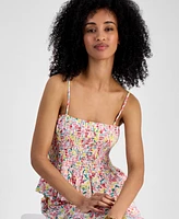 Tommy Hilfiger Women's Country Flair Peplum Jumpsuit