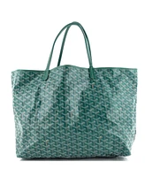 Pre-Owned Goyard Gm Saint Louis Tote Coated Canvas