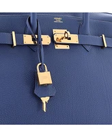 Pre-Owned HERMES Birkin Handbag Togo with Gold Hardware