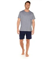 Men's Cotton Comfort Short Sleeve Pajamas Set