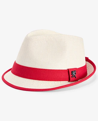Dorfman Pacific Men's Contrast Trim Fedora