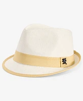 Dorfman Pacific Men's Contrast Trim Fedora
