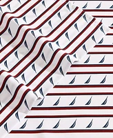 Nautica Printed Washed Microfiber 4-Pc. Sheet Set