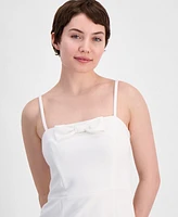 French Connection Women's Whisper Strapless Bow Mini Dress