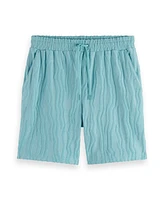 Scotch & Soda Men's Terry Jacquard Shorts
