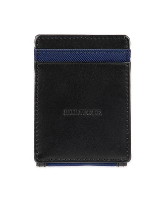 Tommy Hilfiger Men's Overlay Passcase Wallet