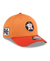 New Era Men's Orange Houston Astros 2025 Spring Training 9FORTY Adjustable Hat