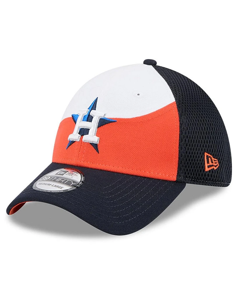 New Era Men's Orange/Navy Houston Astros 2025 Spring Training 39THIRTY Flex Hat