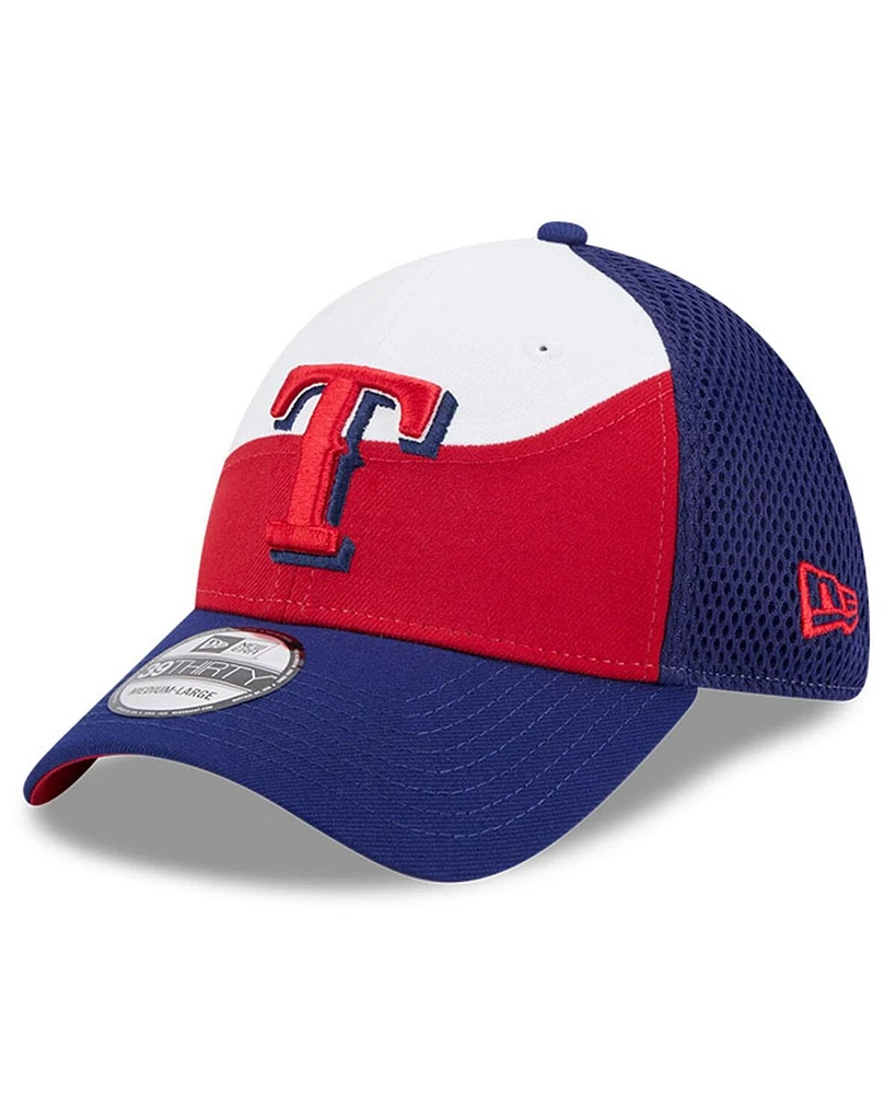 New Era Men's Red/Royal Texas Rangers 2025 Spring Training 39THIRTY Flex Hat