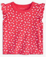 First Impressions Baby Girls Daisy Dot-Print T-Shirt, Exclusively at Macy's
