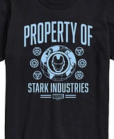 Airwaves Men's Iron Man Stark Industries Short Sleeve T-Shirt