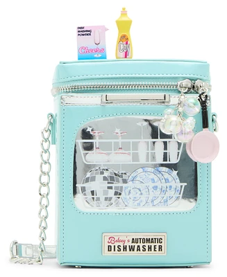 Betsey Johnson Clean Or Dirty Mini Crossbody Bag