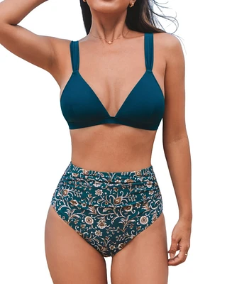 Women's Garden Getaway Floral Bikini Set