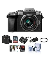 Panasonic Panasonic Lumix Dmc-G7 Mirrorless Micro 4/3s Camera with 14-42mm Lens, Silver