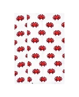 Hudson Baby Boys and Girls Cotton Poly Flannel Burp Cloths 8-Pack, Lighthouse, One Size