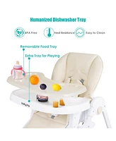 Baby Convertible High Chair with Wheels