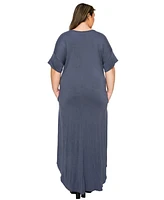 L I V D Plus Scarlett Maxi Pocket Dress