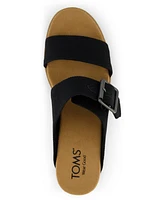 Toms Women's Diana Mule Buckle Sandals