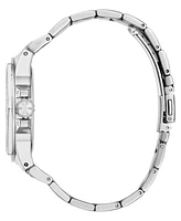 Guess Women's Multifunction Silver-Tone Stainless Steel Watch, 38mm