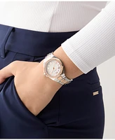 Guess Women's Analog Two-Tone Stainless Steel Watch, 34mm