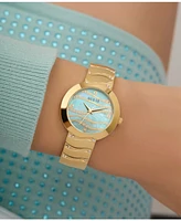 Guess Women's Analog Gold-Tone Steel Watch, 30mm