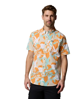 Columbia Men's Rapid Rivers Printed Short Sleeve Shirt