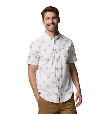 Columbia Men's Rapid Rivers Printed Short Sleeve Shirt