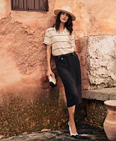 Lauren Ralph Women's Stretch Cady Pencil Skirt