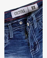 Little Boy's 4-7 Saddle Stitch Stretch Jeans