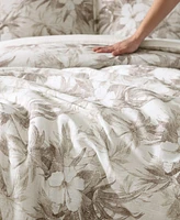 Tommy Bahama Beachway Blooms Reversible 3-Pc. Comforter Set