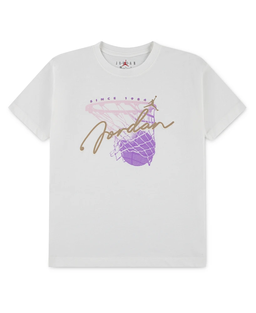 Jordan Big Girls Hoop Classics T-Shirt
